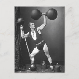 Eugen Sandow Strongman Vykort