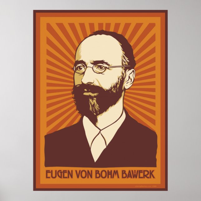 Eugen von Bohm Bawerk Poster (Framsidan)