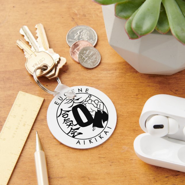 Eugene Aikikai keychain fob Nyckelring (Skrivbord)