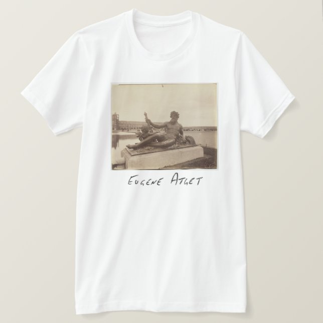 Eugene Atget - Versailles T Shirt (Design framsida)