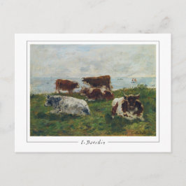 Eugène Boudin #174-2 - Finkonstkort Vykort