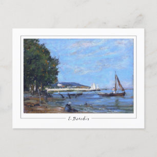Eugène Boudin #178 - vykort för konst