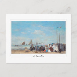 Eugène Boudin #199-2 - Finkonstkort Vykort