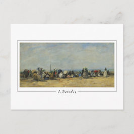 Eugène Boudin #205-2 - Finkonstkort Vykort