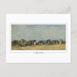 Eugène Boudin #205-2 - vykort för konst