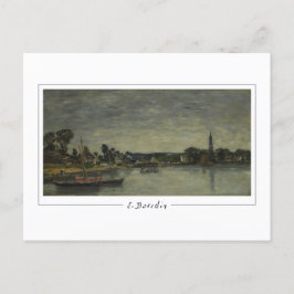 Eugène Boudin #244-2 - Finkonstkort Vykort