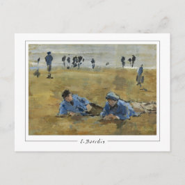 Eugène Boudin #295-2 - Finkonstkort Vykort