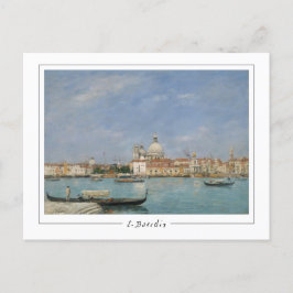 Eugène Boudin #30-2 - vykort för konst