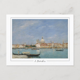 Eugène Boudin #30-2 - vykort för konst