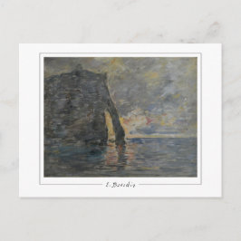 Eugène Boudin #356-2 - Finkonstkort Vykort
