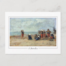 Eugène Boudin #494-2 - Finkonstkort Vykort