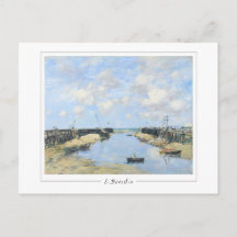 Eugène Boudin #520-2 - Finkonstkort