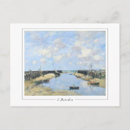 Eugène Boudin #520-2 - Finkonstkort Vykort