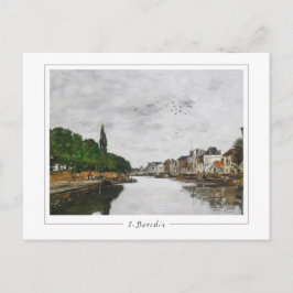 Eugène Boudin #89-2 - Finkonst Postkort Vykort