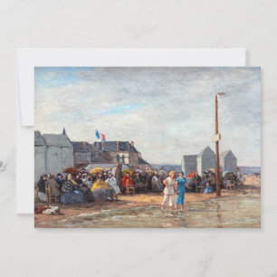 Eugene Boudin - Badtiden i Trouville Inbjudningar