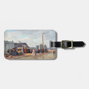 Eugene Boudin - Bathing Time vid Trouville Bagagebricka