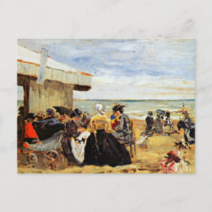 Eugene Boudin: Ett bågscen Vykort