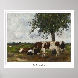 Eugène Boudin Zedign Art Poster #25-2