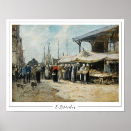 Eugène Boudin Zedign Art Poster #31-2