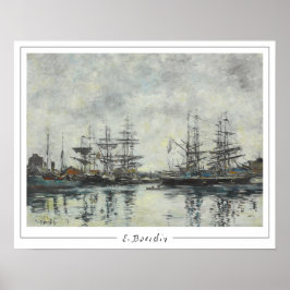 Eugène Boudin Zedign Art Poster nr 217-2