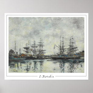 Eugène Boudin Zedign Art Poster nr 217-2