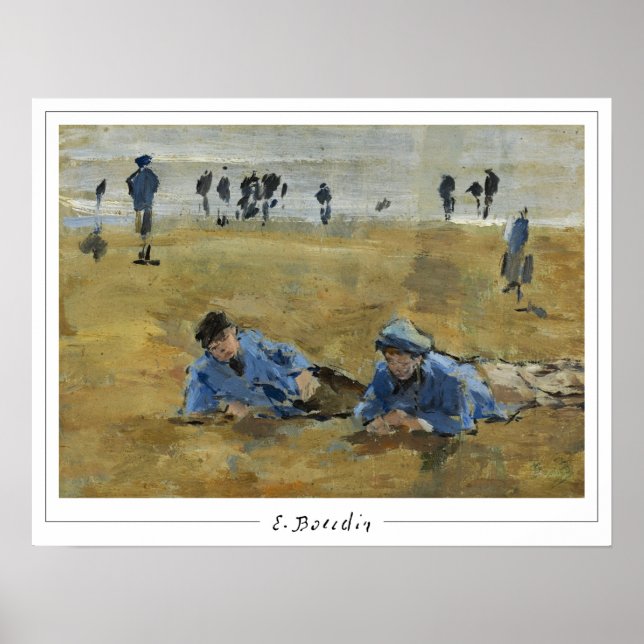 Eugène Boudin Zedign Art Poster nr 295-2 (Framsidan)