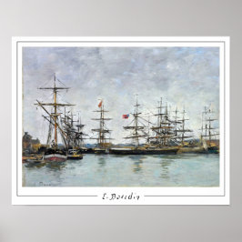 Eugène Boudin Zedign Art Poster nr 375-2