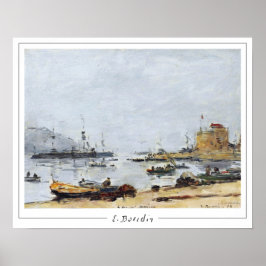 Eugène Boudin Zedign Art Poster nr 478-2