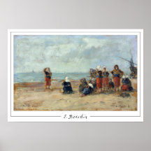 Eugène Boudin Zedign Art Poster nr 494-2