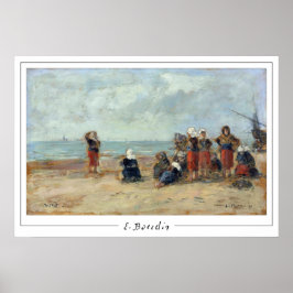 Eugène Boudin Zedign Art Poster nr 494-2