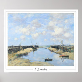 Eugène Boudin Zedign Art Poster nr 520-2