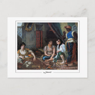 Eugène Delacroix #174 - Finkonstkort Vykort