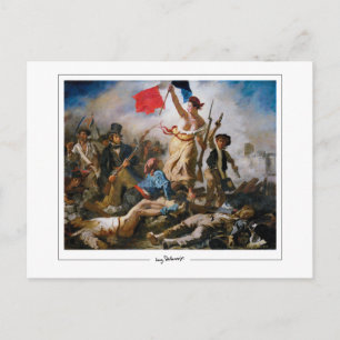 Eugène Delacroix #21 - Finkonstkort Vykort