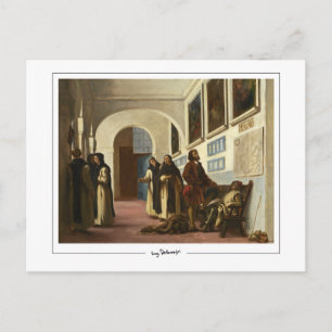 Eugène Delacroix #256 - Konstkortsedel Vykort