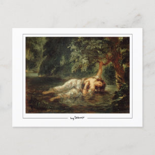 Eugène Delacroix #47 - Fin Art Postcard Vykort