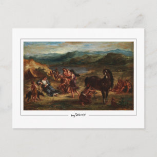 Eugène Delacroix #495 - Fin Art-vykort Vykort