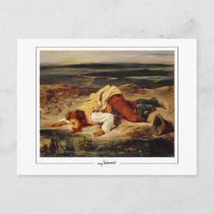 Eugène Delacroix #502 - Finkonstkort Vykort