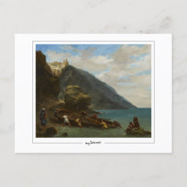 Eugène Delacroix #649 - Fine Art Postcard Vykort