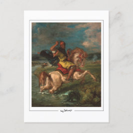 Eugène Delacroix #679 - Fine Art Postcard Vykort