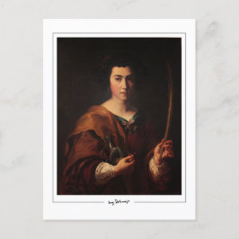 Eugène Delacroix #709 - Fin Art Postcard Vykort