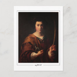 Eugène Delacroix #709 - Finkonstkort Vykort