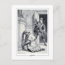 Eugène Delacroix #712 - Finkonstkort Vykort