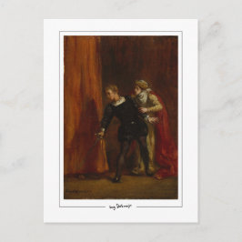 Eugène Delacroix #716 - Finkonstkort Vykort
