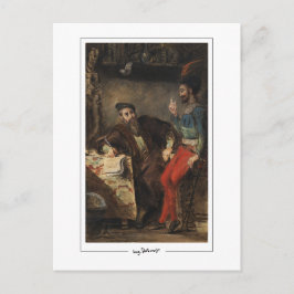 Eugène Delacroix #718 - Finkonstkort Vykort
