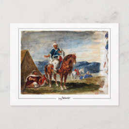 Eugène Delacroix #719 - Finkonstkort Vykort