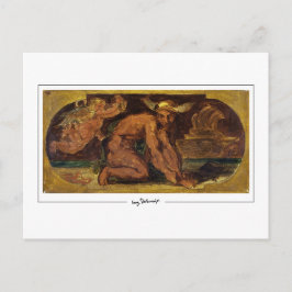 Eugène Delacroix #720 - Finkonstkort Vykort