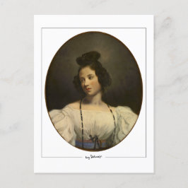 Eugène Delacroix #730 - vykort för konst