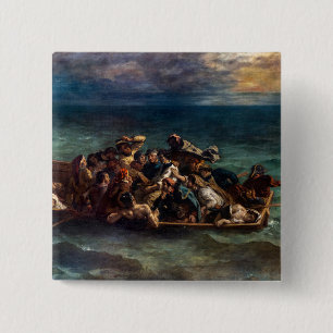 Eugene Delacroix - Don Juan förlisning Knapp