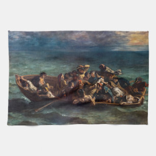 Eugene Delacroix - Don Juan förlisning Kökshandduk