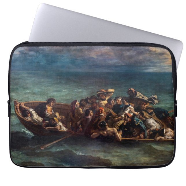 Eugene Delacroix - Don Juan förlisning Laptop Fodral (Framsidan)